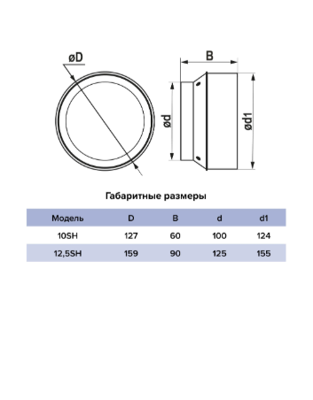 Решетка вентиляционная теневая 204х60мм ERA 620SH10 сетка разъемная на магнитах D100